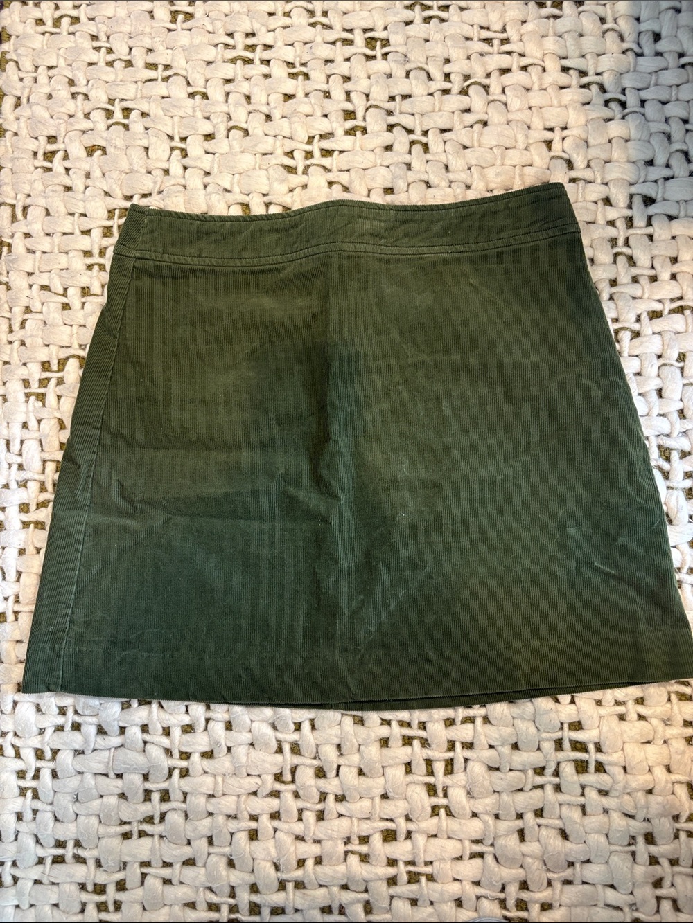 JCREW Women's Corduroy Mini Skirt